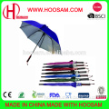 Anti-UV double 8ribs silver coated auto open straight umbrella